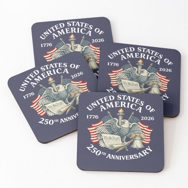 Item preview, United States of America 250th Anniversary Patriotic Bald Eagle designed and sold by LNThread.