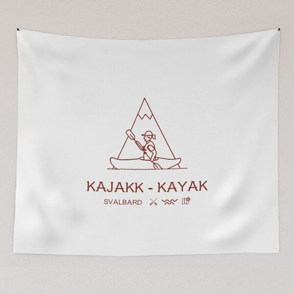 Item preview, Svalbard Norway Kajakk - Kayak designed and sold by GraTEEtude.