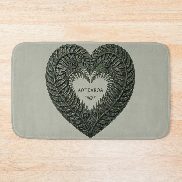 Item preview, Aotearoa Fern Heart – Kiwiana Silver Fern Botanical Illustration  designed and sold by MvuuStudio.