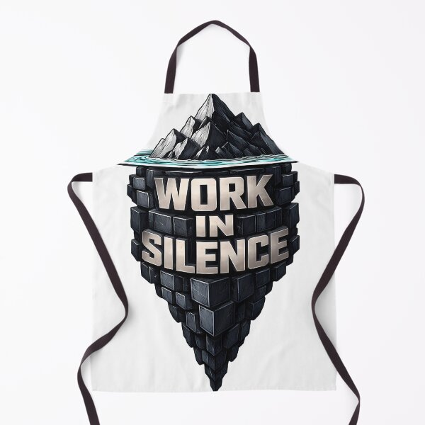 Item preview, Work in Silence Success Hustle T-Shirt - Iceberg Motivation Design designed and sold by ascendzero.