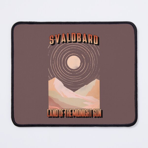 Item preview, Svalbard Norway Land Of The Mid Night Sun designed and sold by GraTEEtude.
