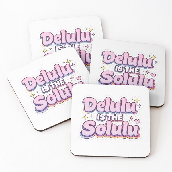 Item preview,  Delulu is the Solulu Funny Viral Meme Sticker  designed and sold by Ashutoshwarade.