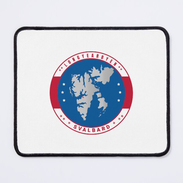 Item preview, Longyearbyen Svalbard Norway Map Norge designed and sold by GraTEEtude.