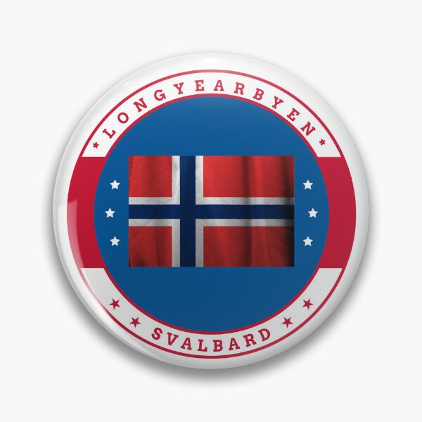 Item preview, Longyearbyen Svalbard Norway Flag Norge designed and sold by GraTEEtude.