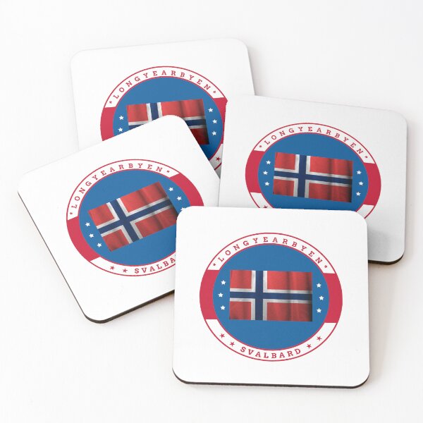 Item preview, Longyearbyen Svalbard Norway Flag Norge designed and sold by GraTEEtude.