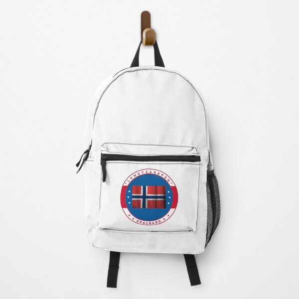 Item preview, Longyearbyen Svalbard Norway Flag Norge designed and sold by GraTEEtude.