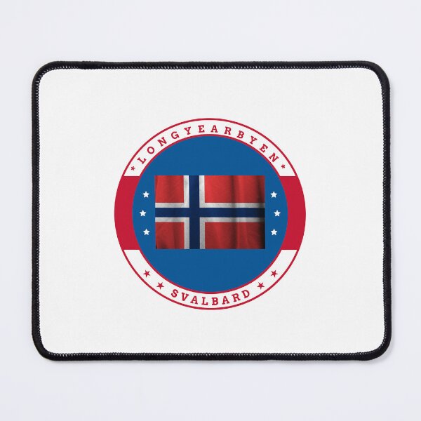 Item preview, Longyearbyen Svalbard Norway Flag Norge designed and sold by GraTEEtude.