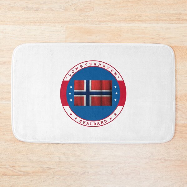 Item preview, Longyearbyen Svalbard Norway Flag Norge designed and sold by GraTEEtude.