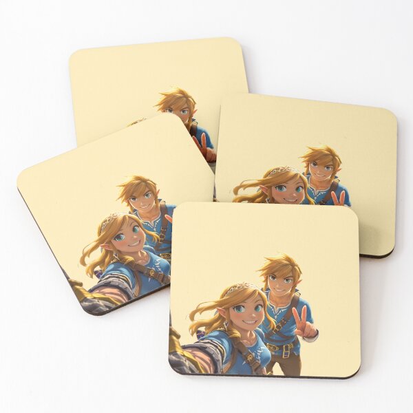 Item preview, Link & Zelda Selfie designed and sold by Rangmanch.
