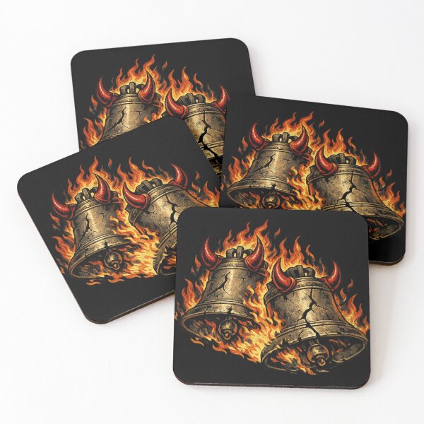 Item preview, Bells From Hell - Hard Rock designed and sold by Nacho Average Designs.