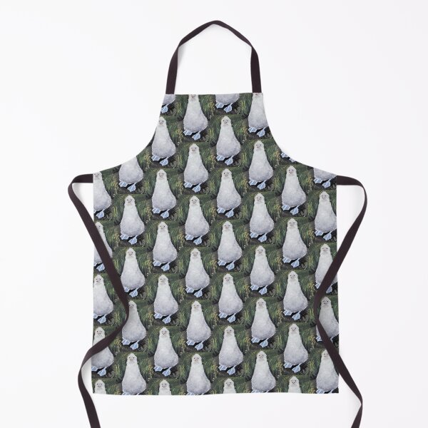 Item preview, Albatross Chicks Everywhere Pattern - Acrylic Painting designed and sold by catblip.