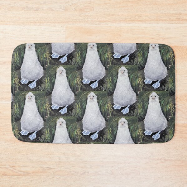Item preview, Albatross Chicks Everywhere Pattern - Acrylic Painting designed and sold by catblip.