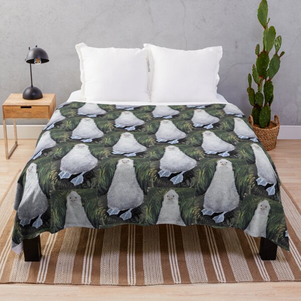Item preview, Albatross Chicks Everywhere Pattern - Acrylic Painting designed and sold by catblip.