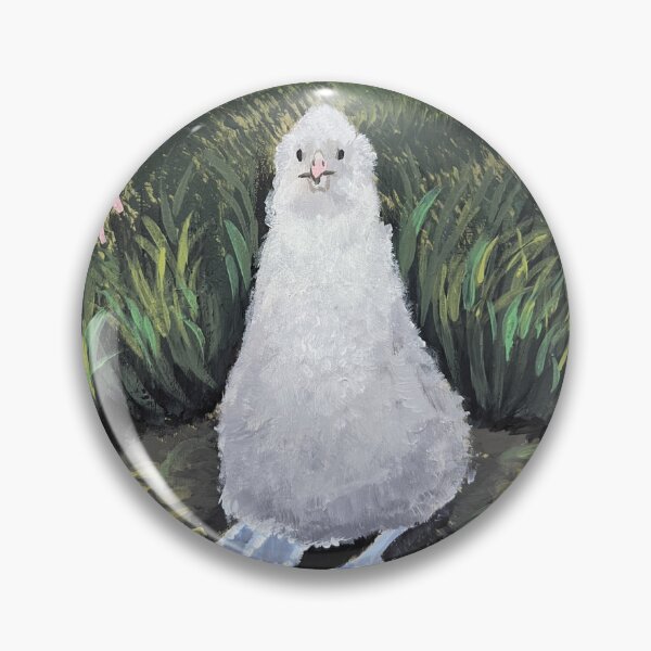 Item preview, Albatross Chick - Home Sweet Home Acrylic Painting designed and sold by catblip.