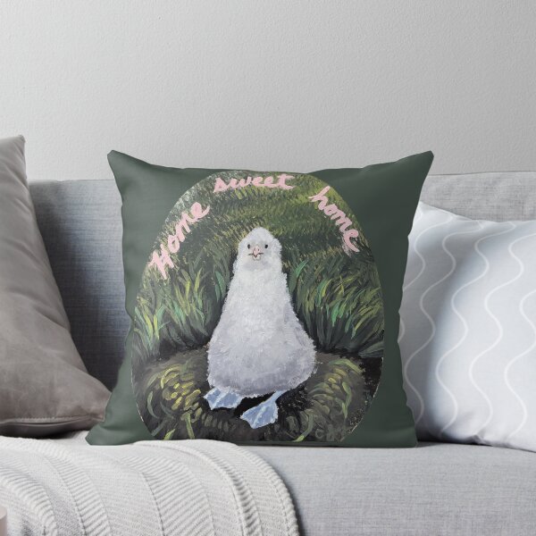 Item preview, Albatross Chick - Home Sweet Home Acrylic Painting designed and sold by catblip.