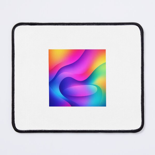 Item preview, neon gradient wave abstract designed and sold by rigelcreation.