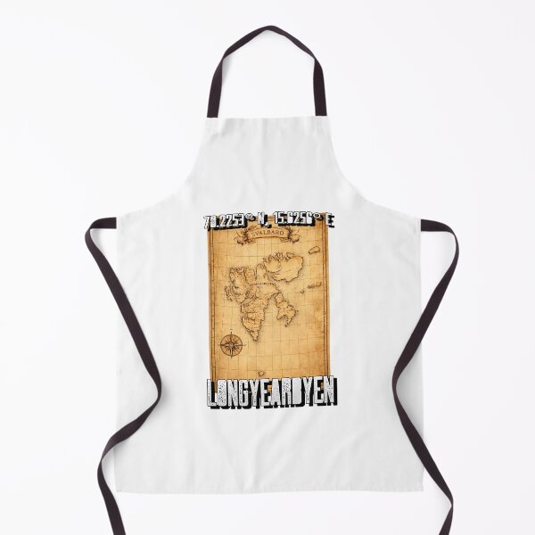 Item preview, Vintage Map Of Longyearbyen Svalbard Norway designed and sold by GraTEEtude.