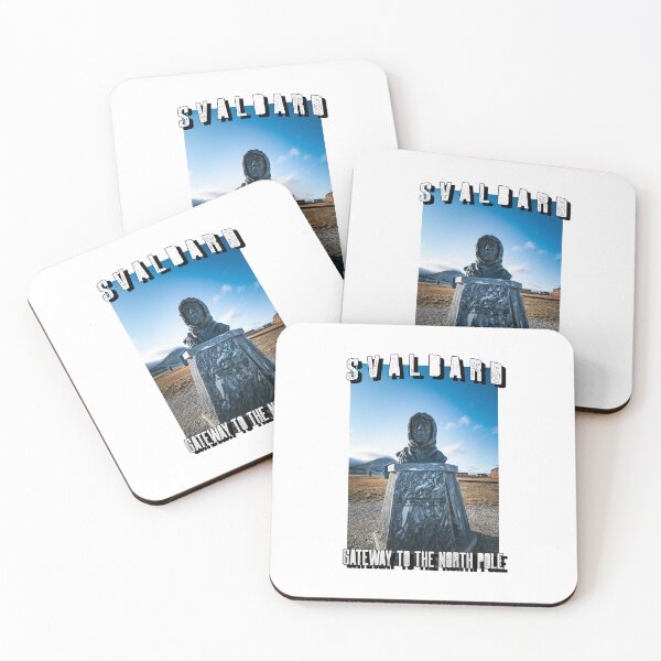 Item preview, Statue of Roald Amundsen in Svalbard Norway Gateway To The North Pole designed and sold by GraTEEtude.