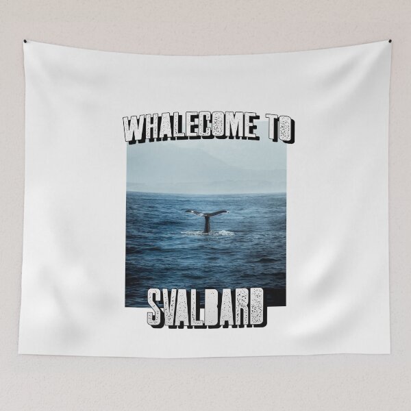 Item preview, Whalecome To Svalbard Norway designed and sold by GraTEEtude.