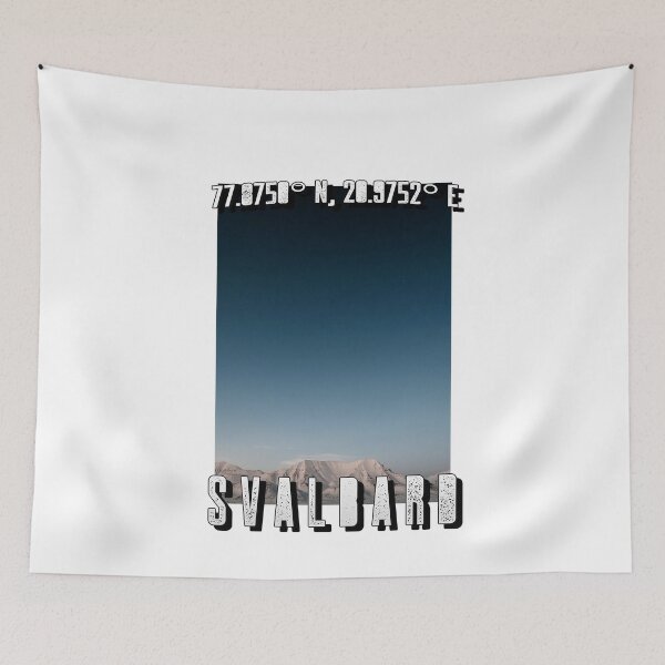 Item preview, Svalbard Norway The Arctic Frontier designed and sold by GraTEEtude.