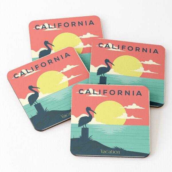 Item preview, Vintage Vacation In California Travel Poster designed and sold by hurmerinta.