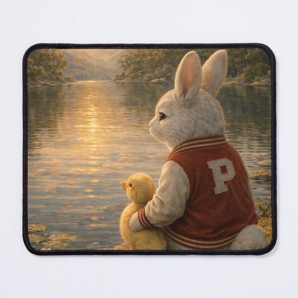 Item preview, Pammy & Nibi along the river designed and sold by Swiss Pam Studio.