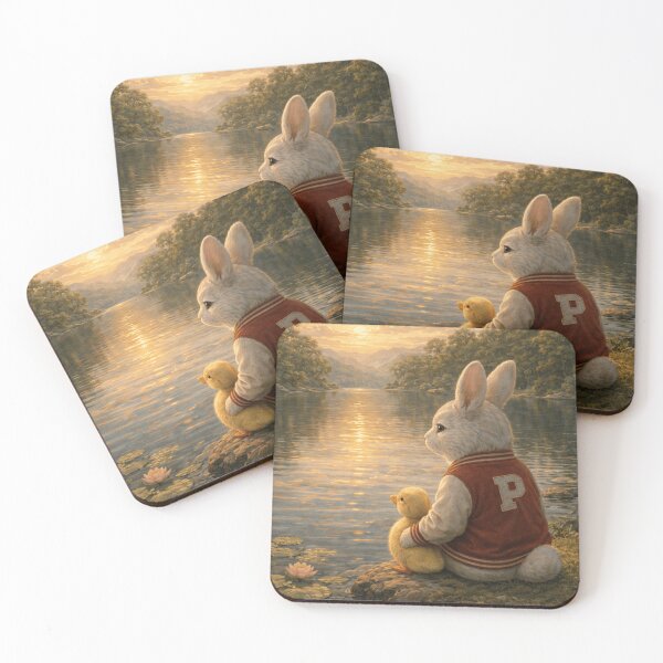 Item preview, Pammy & Nibi along the river designed and sold by Swiss Pam Studio.