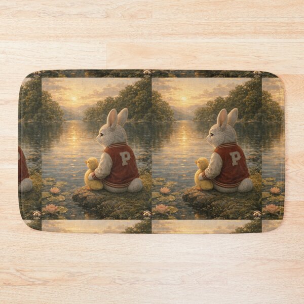 Item preview, Pammy & Nibi along the river designed and sold by Swiss Pam Studio.