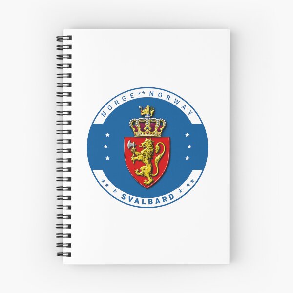 Item preview, Svalbard Norway Coat Of Arms Norge Crown Prancing Lion designed and sold by GraTEEtude.