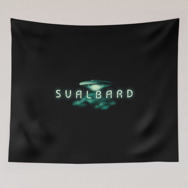 Item preview, Svalbard Norway UFO UAP Alien Fly Saucer designed and sold by GraTEEtude.