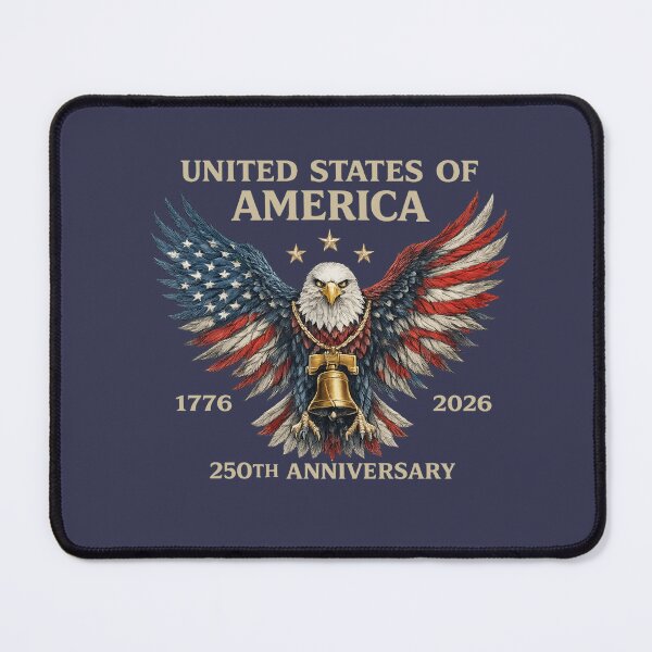 Item preview, United States of America 250th Anniversary Patriotic Bald Eagle designed and sold by LNThread.