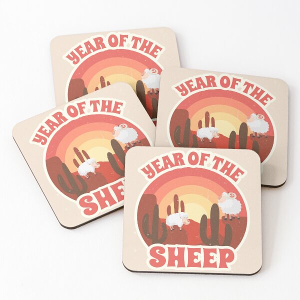 Item preview, Retro Vintage Year Of The Goat 羊年 2027 Chinese Lunar New Year Chinese Zodiac designed and sold by GraTEEtude.