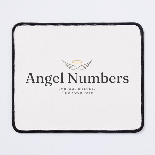 Item preview, Angel Numbers – Embrace Silence Spiritual Aesthetic Typography Design designed and sold by CosmicQuietLab.