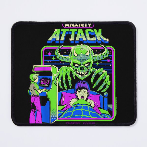 Item preview, Anxiety Attack Sarcastic Retro Vintage Funny Adult Humor designed and sold by EzraIBlankenshi.