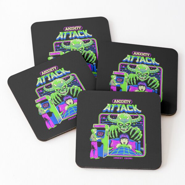 Item preview, Anxiety Attack Sarcastic Retro Vintage Funny Adult Humor designed and sold by EzraIBlankenshi.