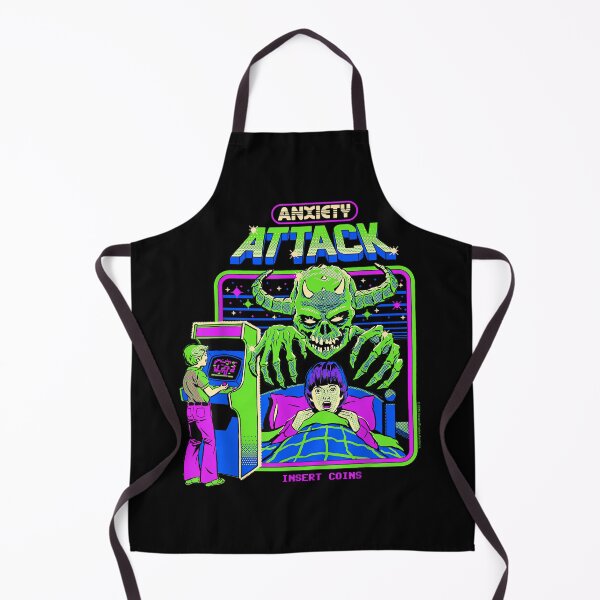Item preview, Anxiety Attack Sarcastic Retro Vintage Funny Adult Humor designed and sold by EzraIBlankenshi.