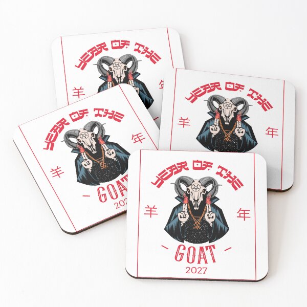 Item preview, Year Of The Goat Chinese Zodiac Chinese New Year 2027 羊年 designed and sold by GraTEEtude.