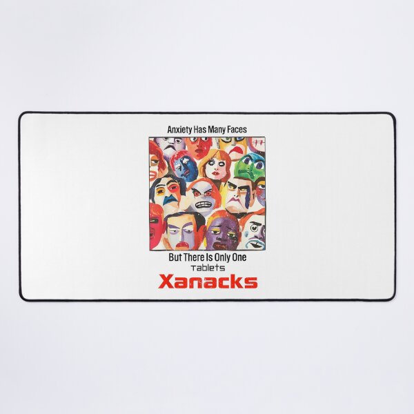 Item preview, Anxiety Has Many Faces 90's Vintage Xanacks Mental Health designed and sold by EzraIBlankenshi.