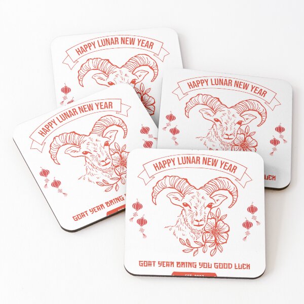 Item preview, Vintage Chinese New Year Of The Ram Chinese Zodiac Chinese New Year 2027 羊年 designed and sold by GraTEEtude.
