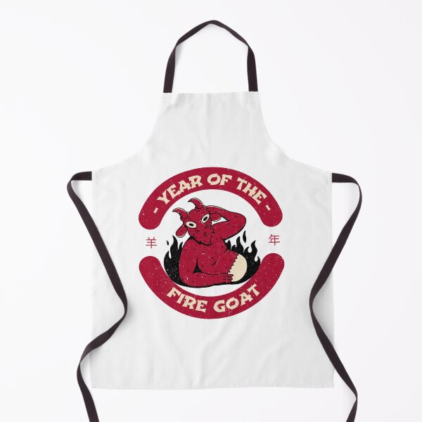 Item preview, Year Of The Fire Goat Chinese Zodiac Chinese New Year 2027 羊年 designed and sold by GraTEEtude.