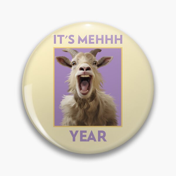 Item preview, It's Mehhhh Year Of The Goat 羊年 2027 Chinese Lunar New Year Chinese Zodiac designed and sold by GraTEEtude.