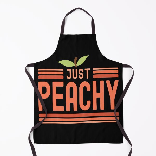 Item preview, Just Peachy Cute Adorable Summer Peach Food Pun designed and sold by EzraIBlankenshi.