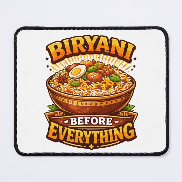 Item preview, Biryani Before Everything– Funny Indian Food Lover Graphic designed and sold by Globalcitytees.