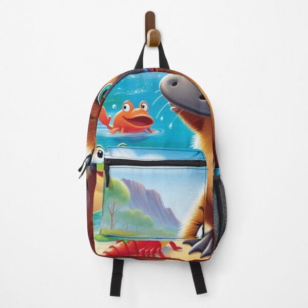 Item preview, Cheerful Platypus by the River designed and sold by Vivid Trace.