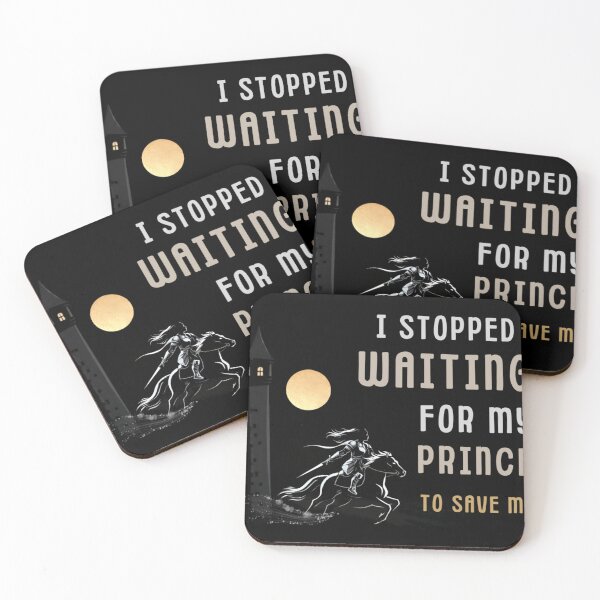 Item preview, Independent Warrior Woman Motivational Quote Design designed and sold by StoryInCode.