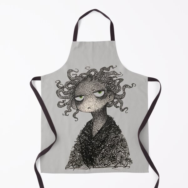 Item preview, Moody Scribble Character with Messy Hair designed and sold by Rangmanch.