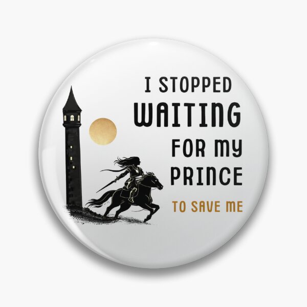 Item preview, Independent Warrior Woman Motivational Quote Design designed and sold by StoryInCode.