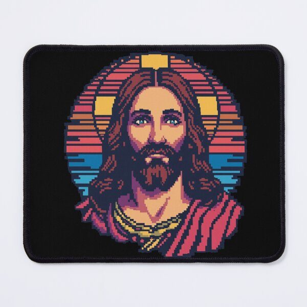 Item preview, RGB Vintage Gaming Jesus designed and sold by Cre8andRecre8.