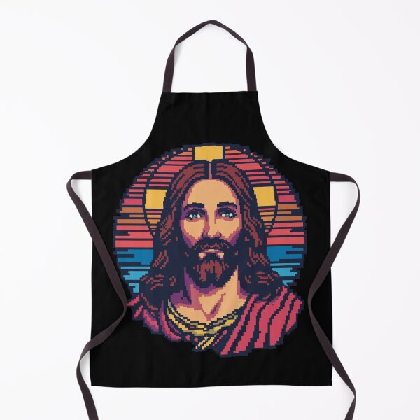 Item preview, RGB Vintage Gaming Jesus designed and sold by Cre8andRecre8.