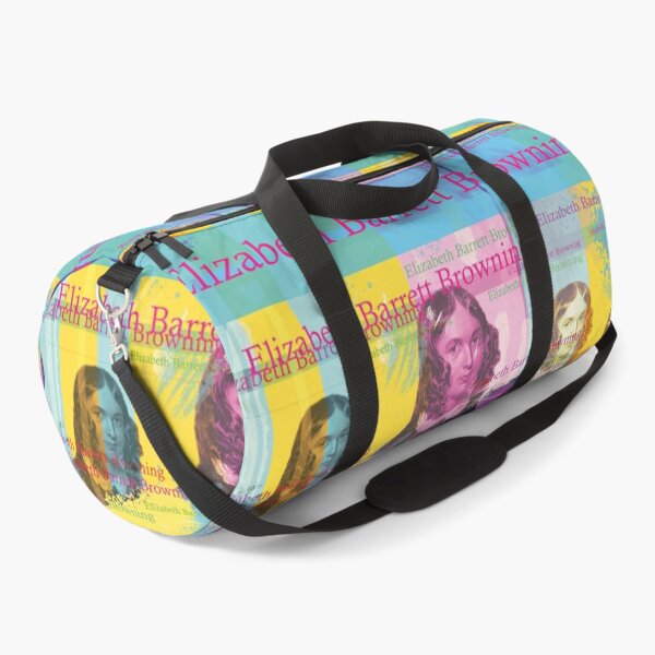 Item preview, Elizabeth Barrett Browning Portrait Collage Colorful Literature Pop Art designed and sold by Mauswohn.